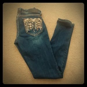 Grace in L.A. Skinny Jeans Size 25
